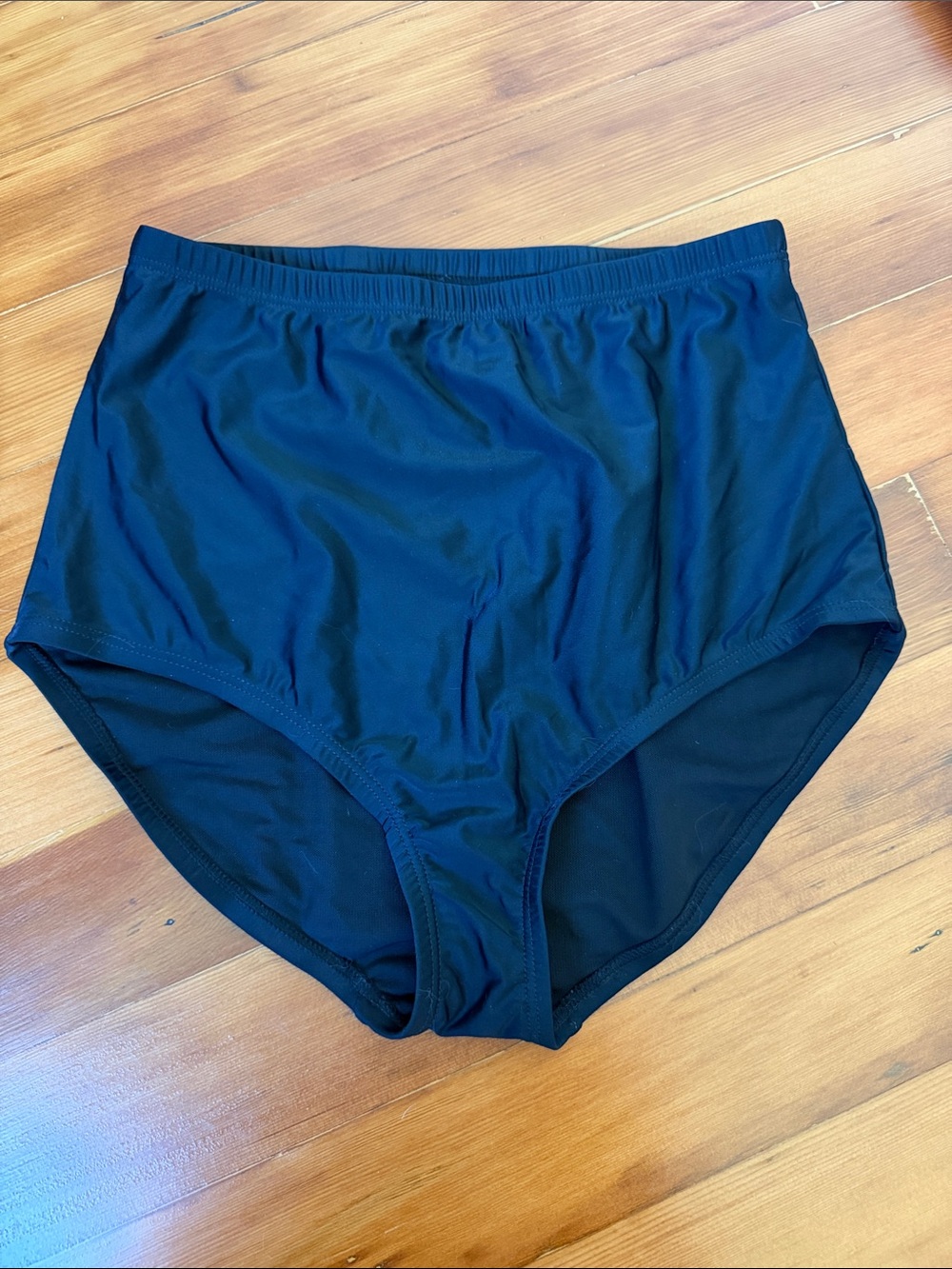 TEMA Athletics High-Waist Black Swim Briefs Size 1X